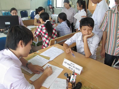 Tân sinh viên nô nức ngày nhập học năm học 2014-2015