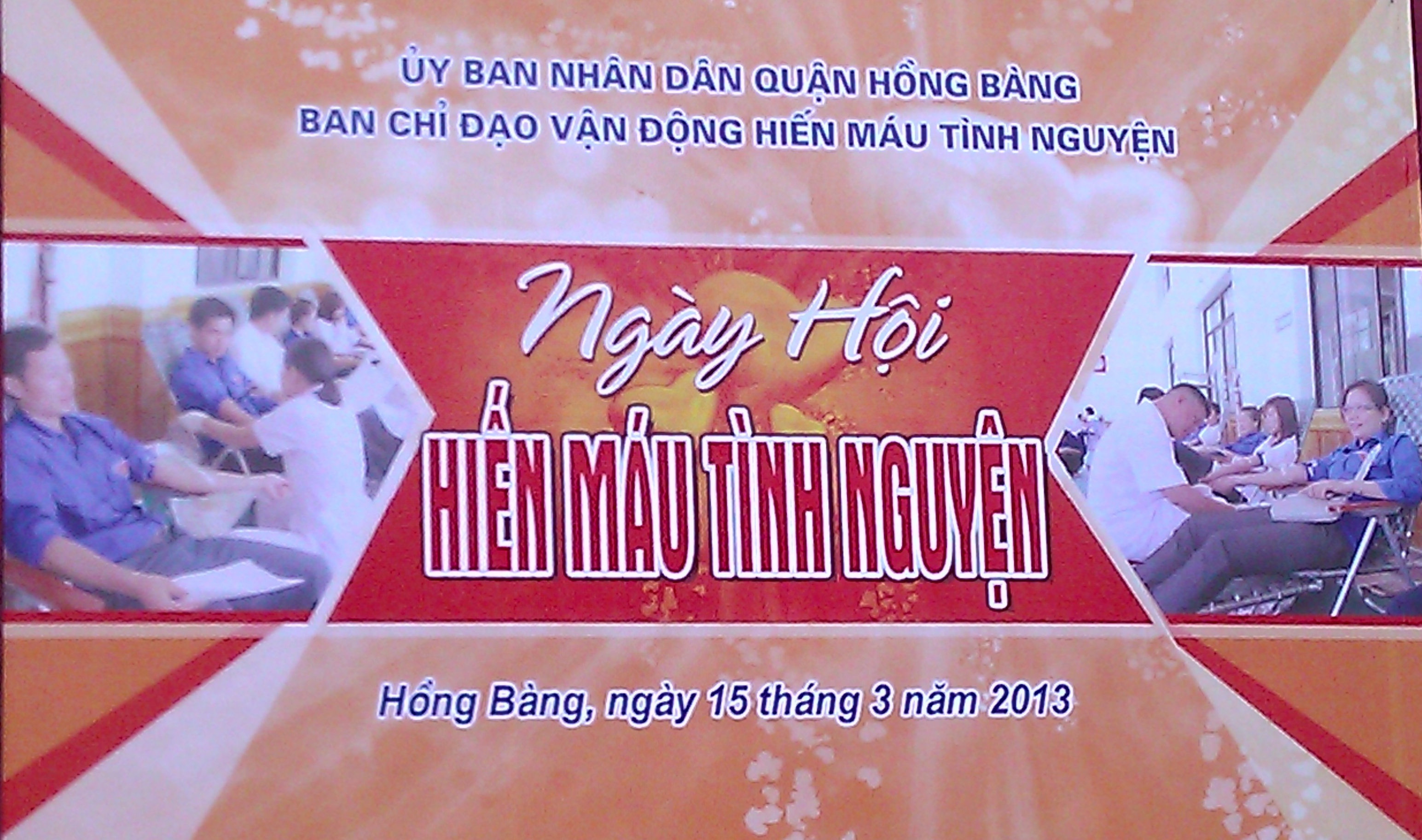 NGÀY HỘI HIẾN MÁU TÌNH NGUYỆN NĂM 2013