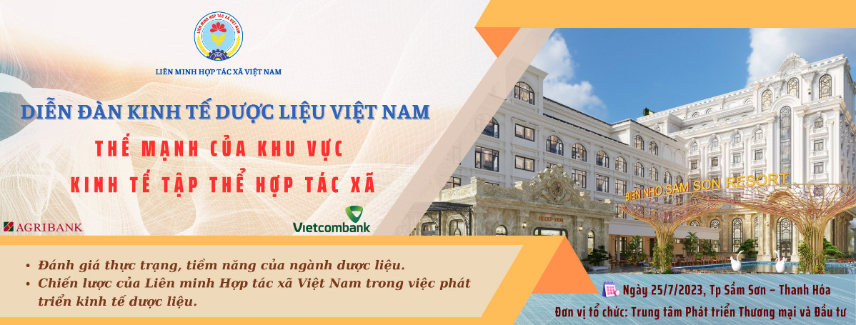 Diễn đàn kinh tế Dược liệu Việt Nam - Thế mạnh của kinh tế tập thể, hợp tác xã