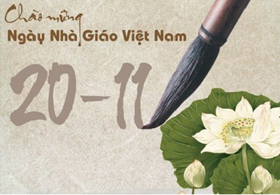 Thư chúc mừng ngày Nhà giáo Việt Nam 20-11